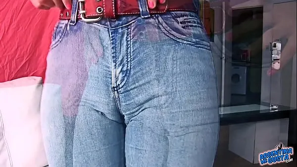 새로운 Cameltoe Jeans Perfect Body Latina! Ass, Tits, Pussy! Amazing 총 튜브