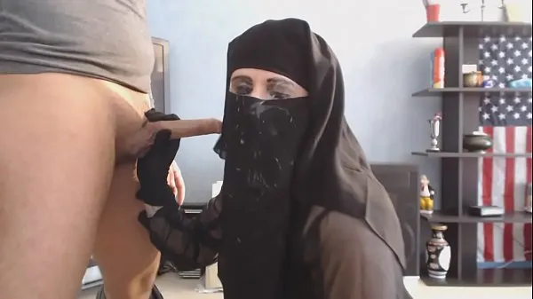 Új sperm muslim niqab teljes cső