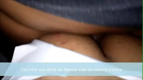 Nowa Casado de calcinha usando a calcinha branca asadelta mae da jessica całkowita rura