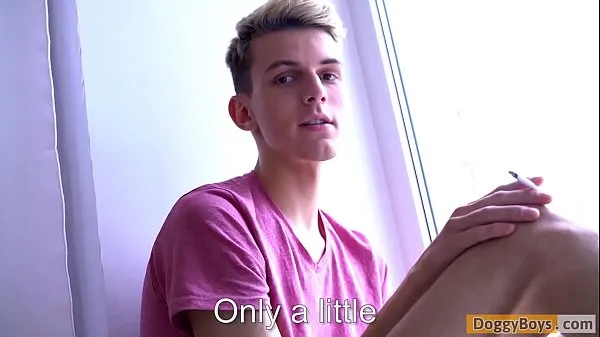 Nová trubka celkem Euro Twink Felix Has a Long Teen Cock to Show You