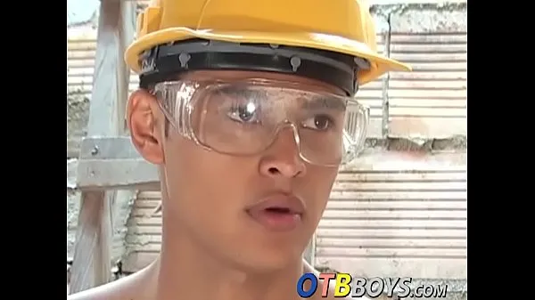 New Hung latino twinks have anal sex in construction site total Tube