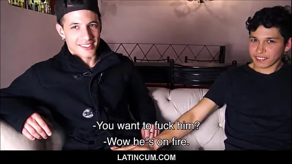 New Two Twink Spanish Latino Boys Get Paid To Fuck In Front Of Camera Guy total Tube
