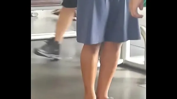 Nieuwe Marking volume in shorts at the gym totale buis