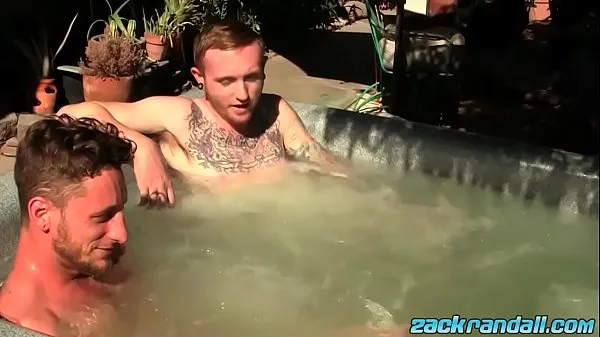 New Ginger emo chilling in jacuzzi before masturbation total Tube