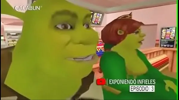 Nieuwe CJ exposing infidels: Shrek and Fiona totale buis