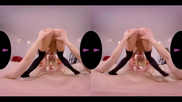 Ống tổng Steamy Carnal Teenage VR Sex with Zazie Skymm mới