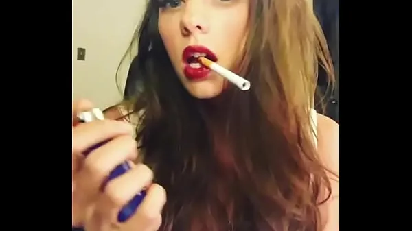 New Hot girl with sexy red lips total Tube