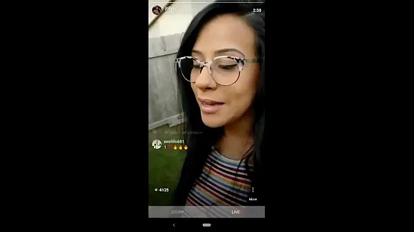 New Husband surpirses IG influencer wife while she's live. Cums on her face total Tube