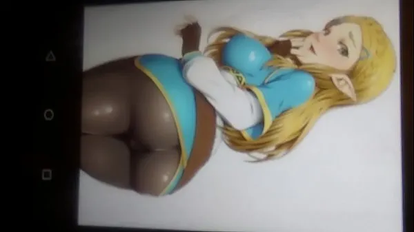 Novo Anime Cum Tribute - Princess Zelda tubo total