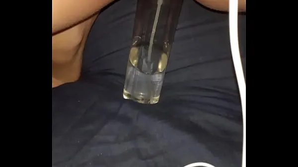 New Masturbating with a bottle total Tube