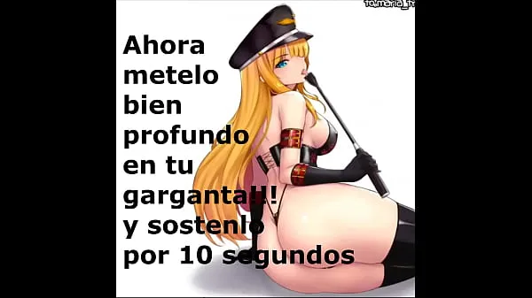 Nová skúmavka celkom Joi Hentai (Femdom/Cbt/Cei/Pissplay/ Play with urine) Spanish