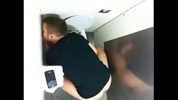 New Toilet glory hole action - caught on cam total Tube