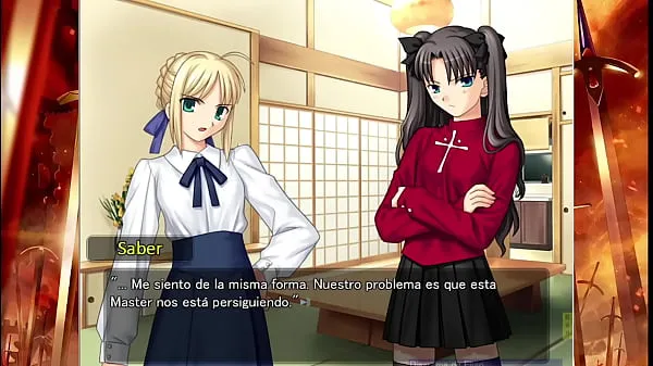 कुल ट्यूब Fate Stay Night Realta Nua Day 4 Part 2 Gameplay (Español नई जगह