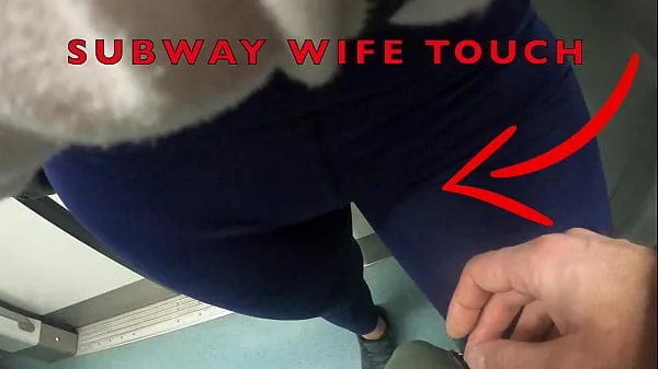 New My Wife Let Older Unknown Man to Touch her Pussy Lips Over her Spandex Leggings in Subway total Tube