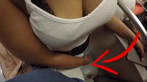 새로운 Unknown Blonde Milf with Big Tits Started Touching My Dick in Subway ! That's called Clothed Sex 총 튜브