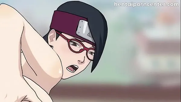 Neue Die erwachsene Sarada hat Sex mit Naruto, sie reitet den Schwanz des Hokage Tube insgesamt