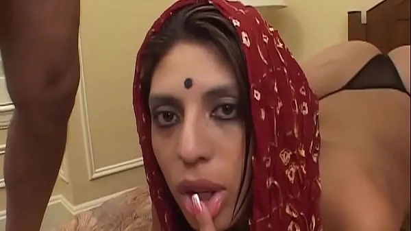 New Husband is at a meeting, indian wife cheat him with 2 big cocks total Tube
