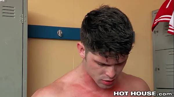 New Shredded Wrestlers Fool Around In The Locker Room - HotHouse total Tube