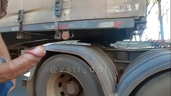 New sucking the truck driver total Tube