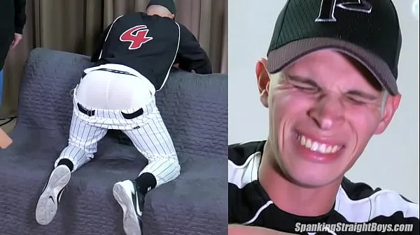 Nova A Straight Blonde Jock in Baseball Gear is given a Humiliating Spanking skupaj Tube