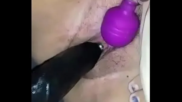 Helping my wife masturbate 1/3 Jumlah Tube baharu