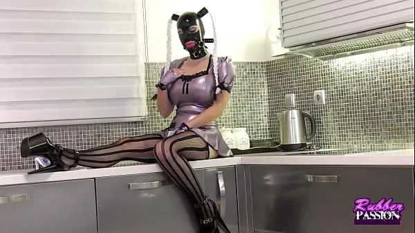 Nouveau Poupée de baise en latex de cuisine tube total