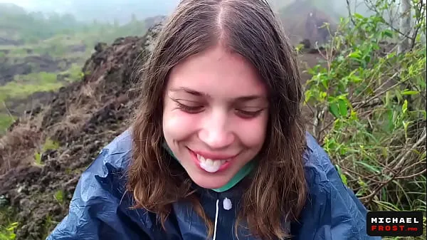 New The Riskiest Public Blowjob In The World On Top Of An Active Bali Volcano - POV total Tube