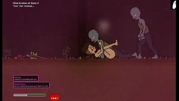 Nova Captivity | Naked woman runs away from horny zombies but gets fucked hard and creampied | Hentai Game Gameplay P1 skupaj Tube