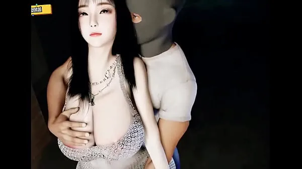 Ống tổng Hentai 3D- Bandit and young girl on the street mới