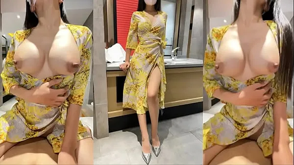 New Sex record with a sexy and lascivious young woman with big breasts. The horny young woman took the initiative to put on a yellow shirt and was full of charm. She was fucked continuously without a condom from multiple angles total Tube