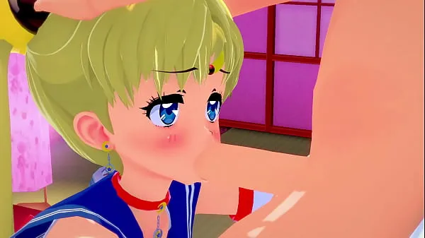 Nytt totalt Horny Student Sailor Moon Passionately Sucks Dick l 3D SFM hentai uncensored rør