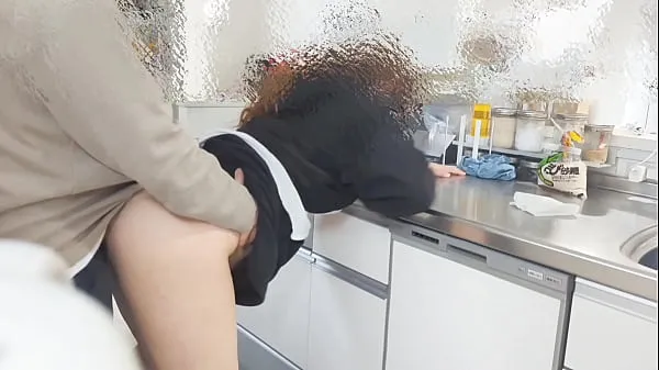 Ống tổng kitchen sex with wife mới