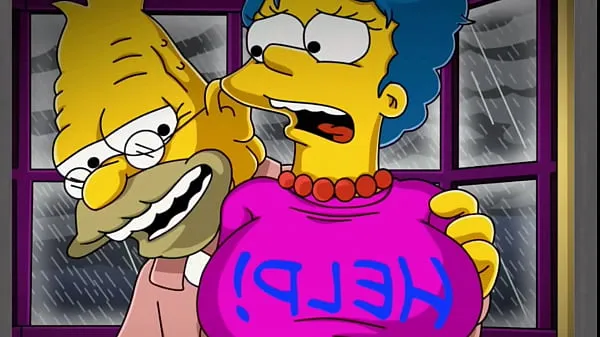 Nová skúmavka celkom Old Simpson Confused Housewife Marge With A Whore Because Of Revealing Clothes And Fucked In All Her Tight Holes While Her Husband Homer Was At Work / Comic / Visual Novel / Toons / Hentai / Parody